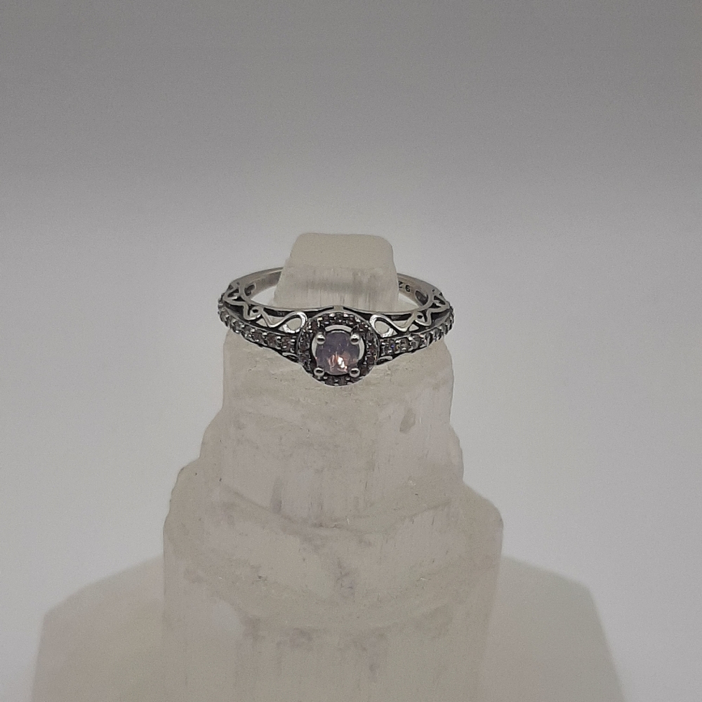 R815 Sterling Silver Marie Antoinette Ring - Fragrant Jewelry